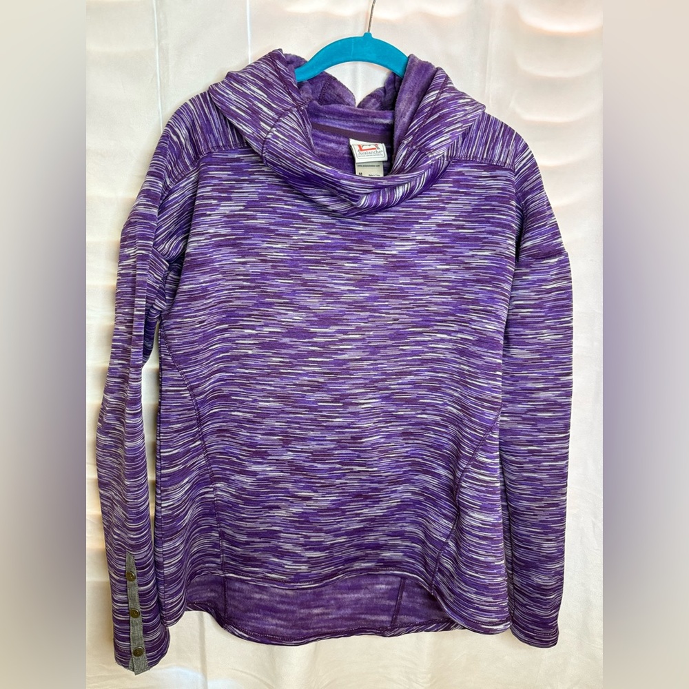 EUC Avalanche pullover fleece lined sweater. Purple